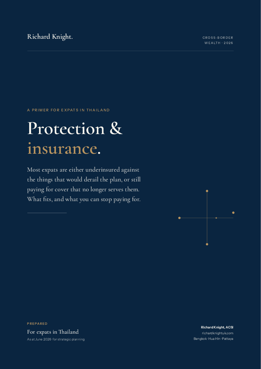 Protection & insurance for expats, report cover